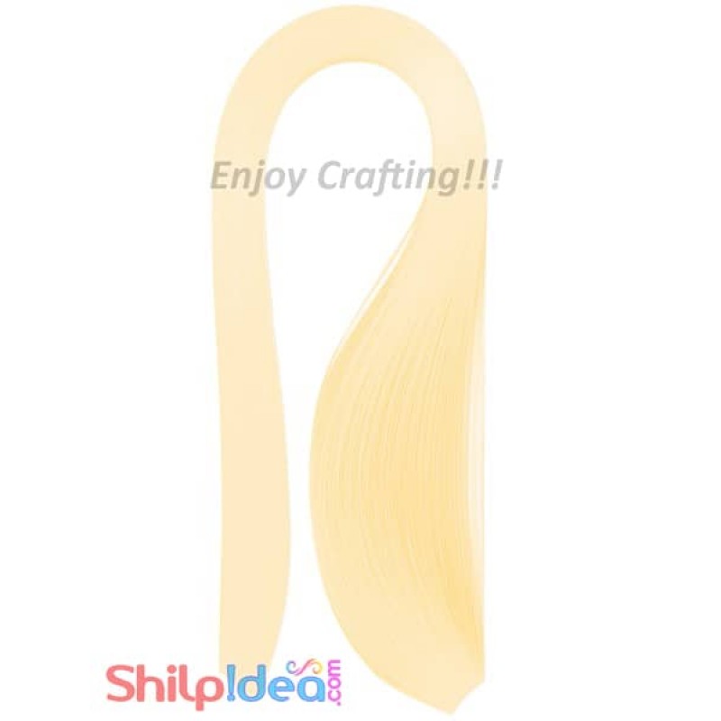 Quilling Paper Strips - Cream - 3mm